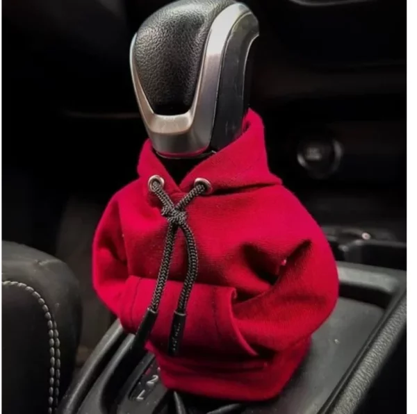 Universal Hoodie Car Gear Car Shift Lever Cover Change Lever Sweatshirt Gearshift Cover Hoodie Gear Knob Sweater Car Decorations