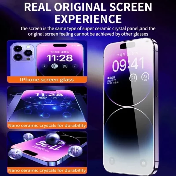 Invisible Artifact Screen Protector